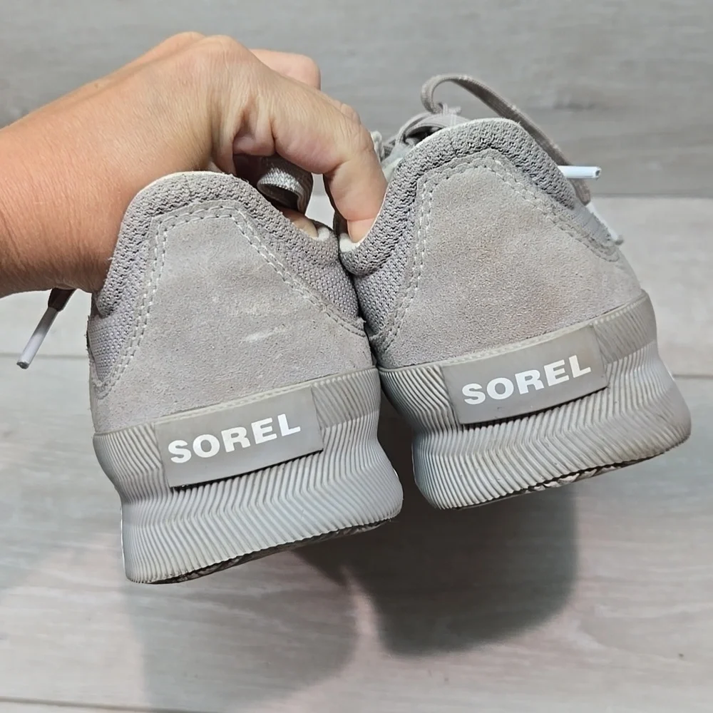 Sorwl Women's Out N About Waterproof Outdoor Casual Gray Sneakers Shoes Sz 9.5
